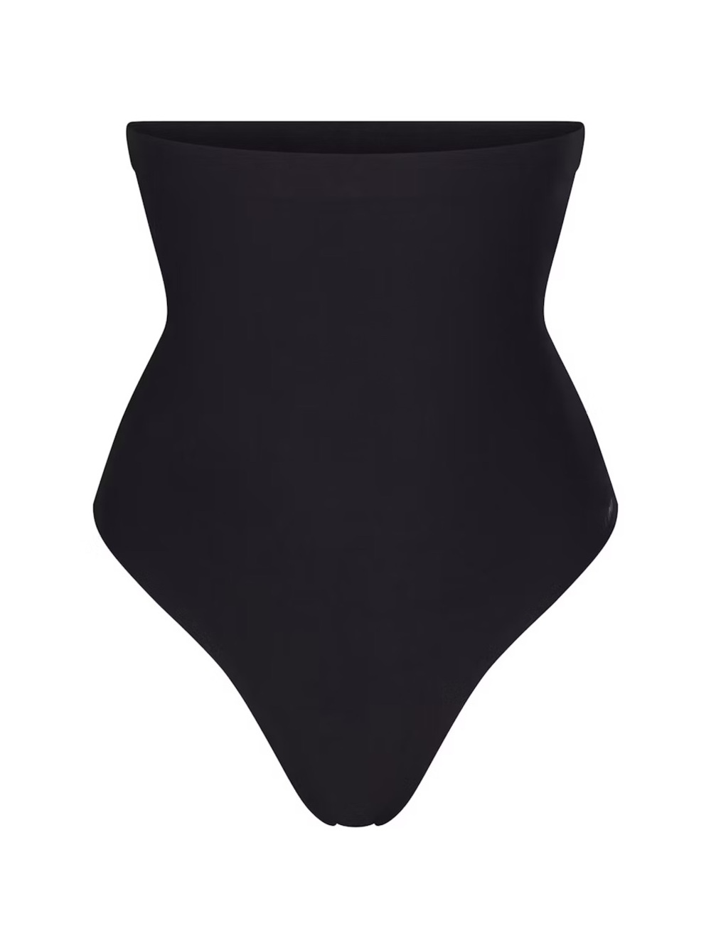 SKIMS Black High-Waist Shapewear Thong
